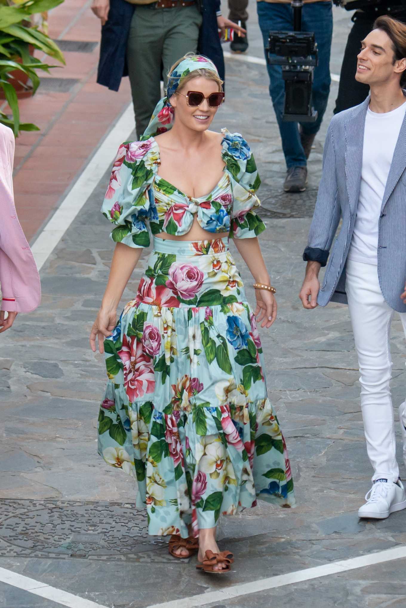 Kitty Spencer â€“ All smiles while out in Marbella â€“ Spain