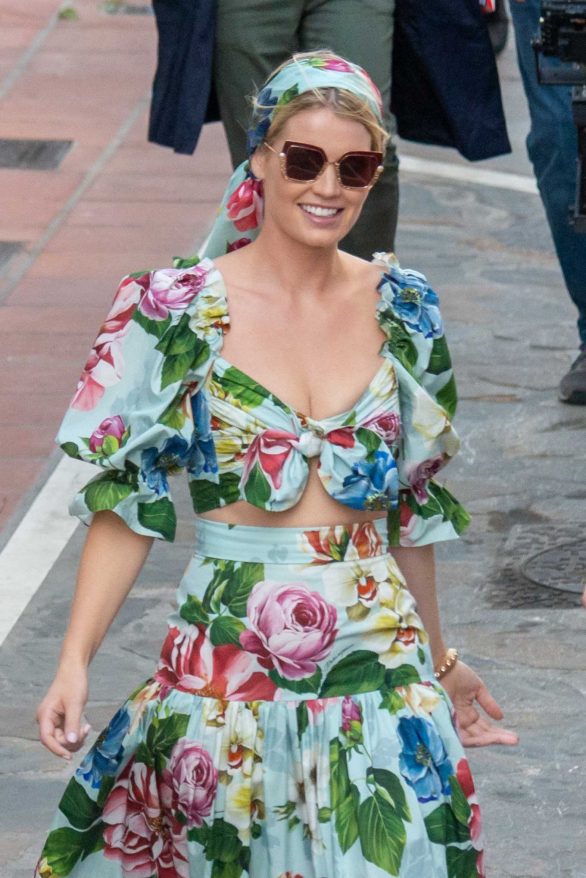 Kitty Spencer - All smiles while out in Marbella - Spain