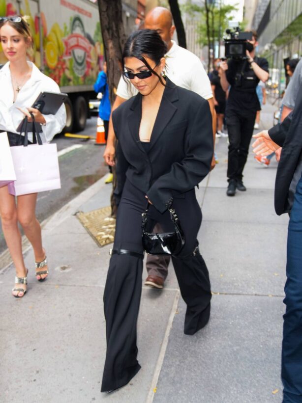 Kourtney Kardashian - Arriving at The Today Show in NYC