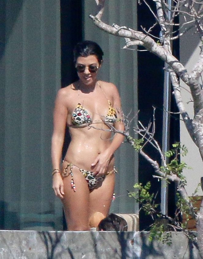 Kourtney Kardashian in Bikini in Los Cabos