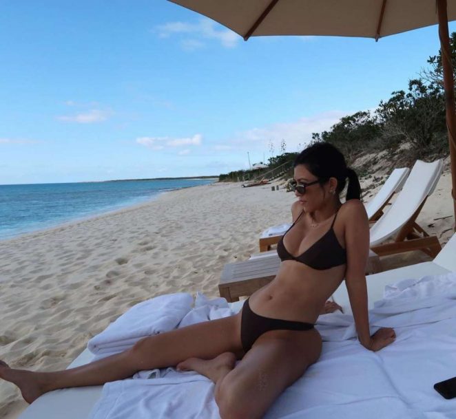 Kourtney Kardashian in Bikini - Personal Pics