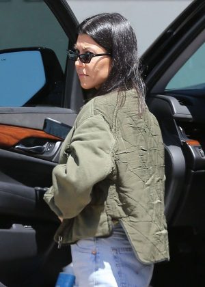 Kourtney Kardashian out in Malibu