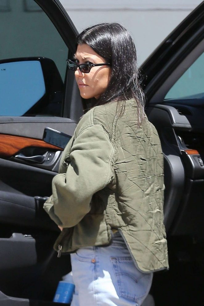Kourtney Kardashian out in Malibu