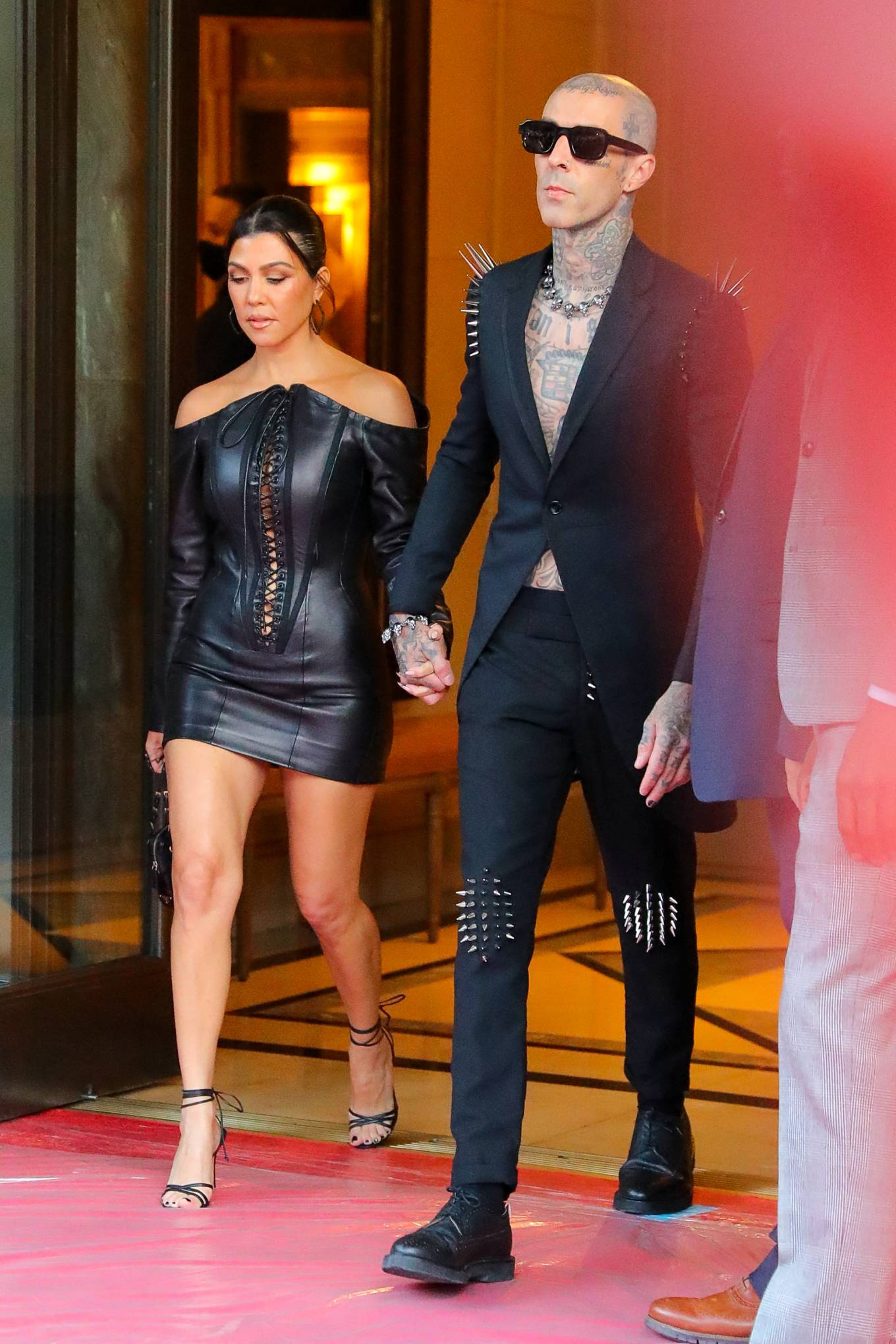 Kourtney Kardashian 2021 : Kourtney Kardashian – Seen heading to VMAs in New York-04