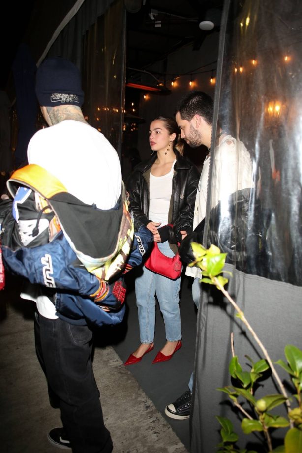 Kourtney Kardashian - With Travis Barker and Addison Rae and her boyfriend Omer Fedi in LA