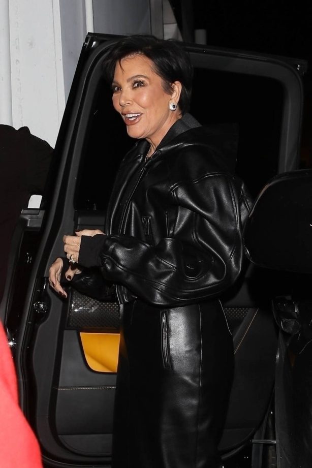 Kris Jenner - And Rita Wilson are enjoying a night out at Funke restaurant in Beverly Hills