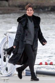 Kris Jenner - Arriving at Jennifer Lawrence's rehearsal dinner in Rhode Island