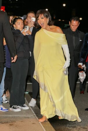 Kris Jenner - Seen after attending the Met Gala in New York