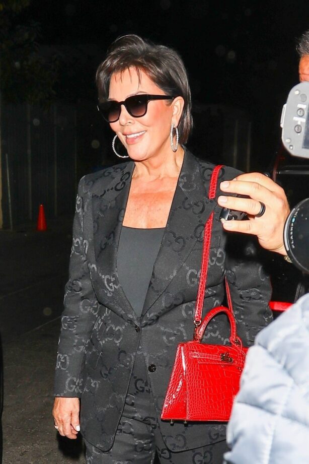 Kris Jenner - Seen at Craig's in West Hollywood