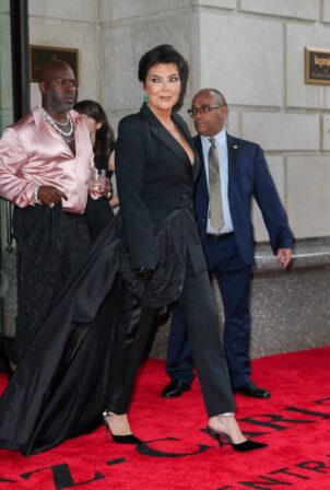 Kris Jenner - Spotted heading to The Met Gala in New York