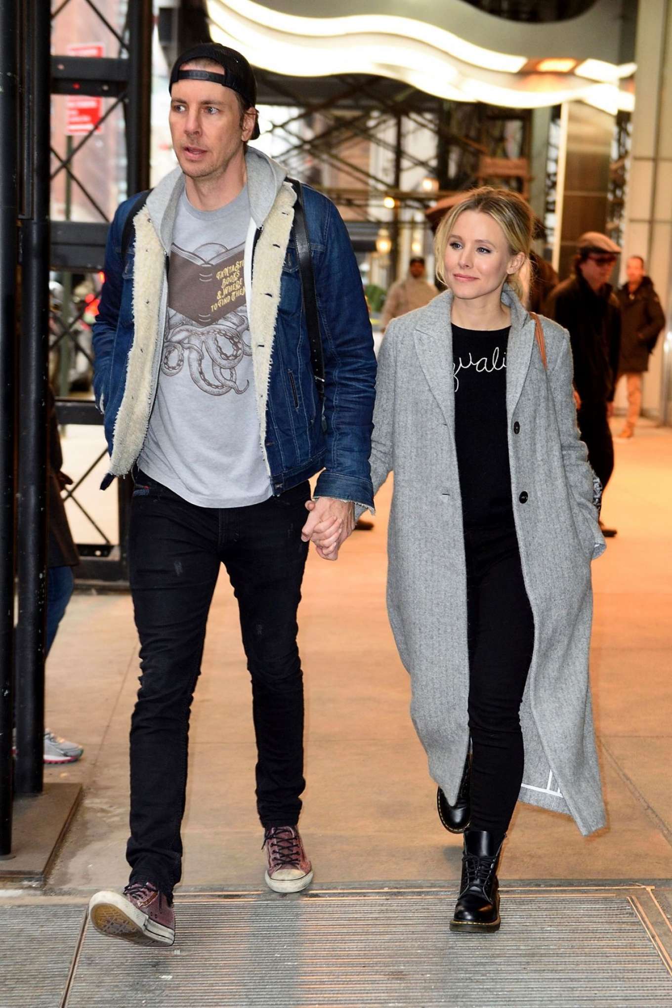 Kristen Bell and Dax Shepard out in New York