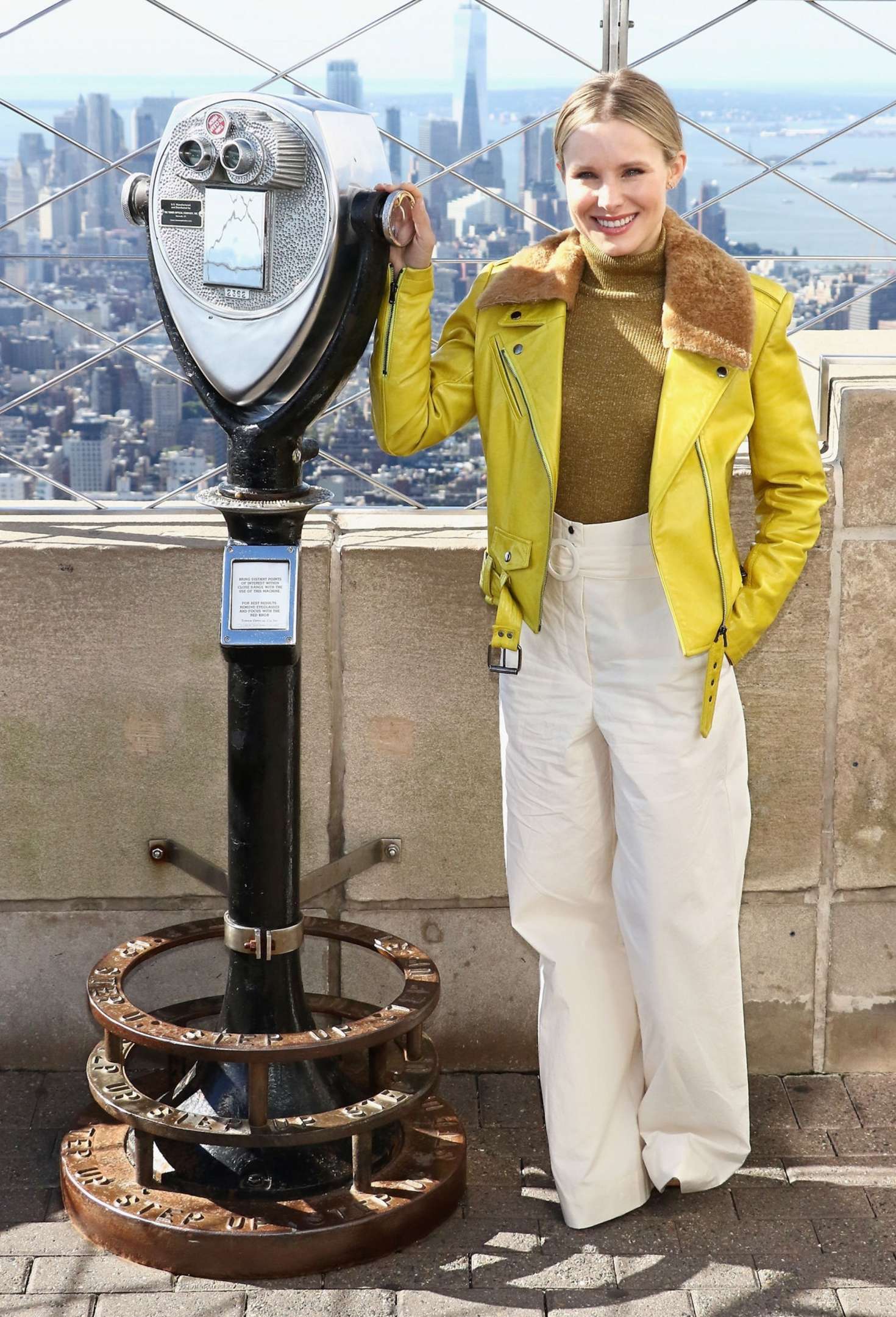 Kristen Bell 2018 : Kristen Bell at Empire State Building -14