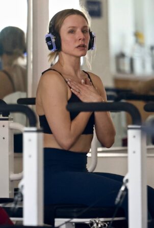 Kristen Bell - On a workout session in Los Feliz