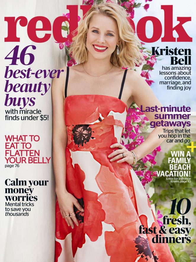 Kristen Bell - Redbook Magazine (August 2016)
