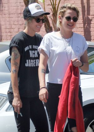 Kristen Stewart and Alicia Cargile out in Los Feliz