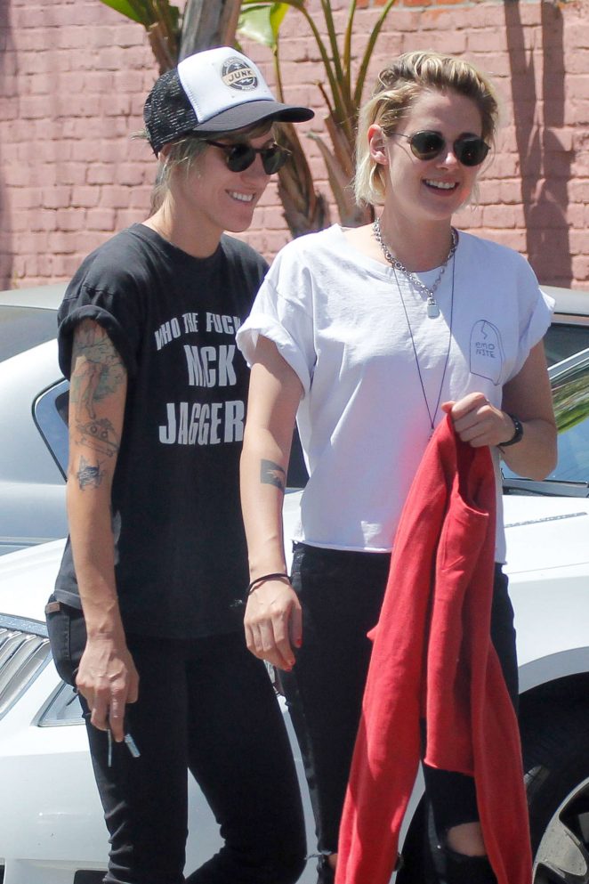 Kristen Stewart and Alicia Cargile out in Los Feliz