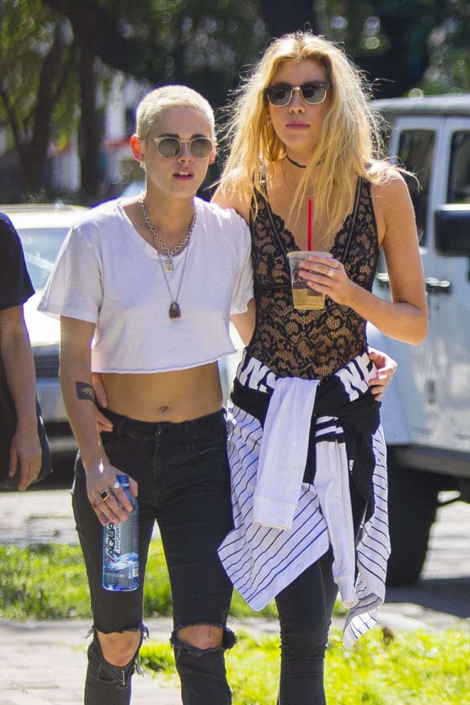 Kristen Stewart and Stella Maxwell out and about in New Orleans