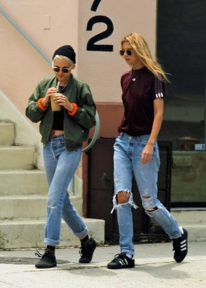 Kristen Stewart and Stella Maxwell out in West Hollywood