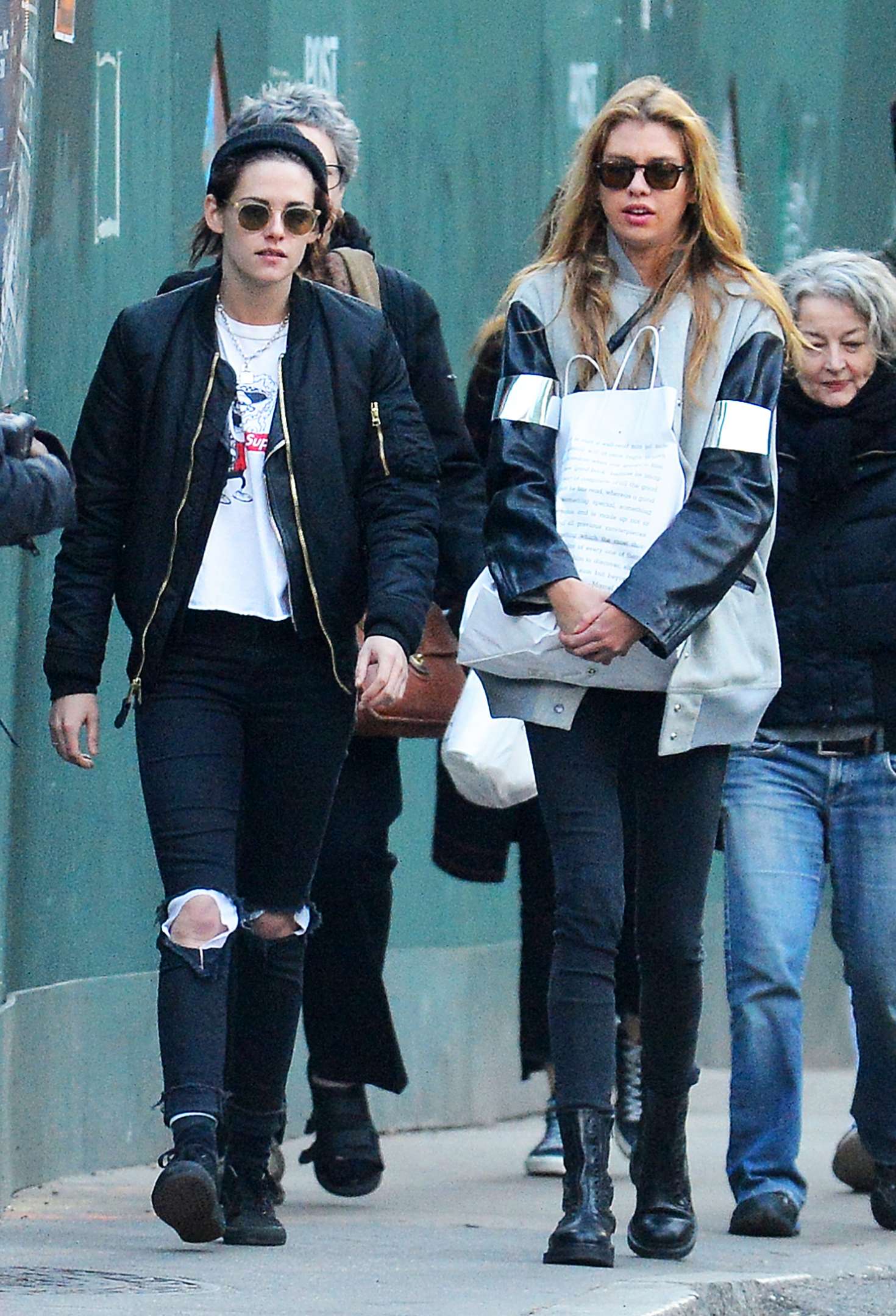 Kristen Stewart and Stella Maxwell Out Shopping in NYC | GotCeleb