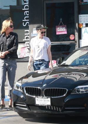 Kristen Stewart and Stella Maxwell - Seen together in LA