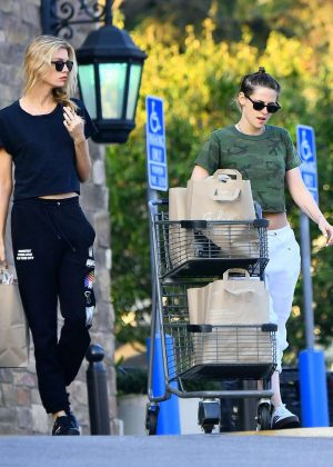 Kristen Stewart and Stella Maxwell - Shopping in LA
