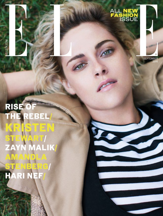 Kristen Stewart - Elle UK Cover (September 2016)
