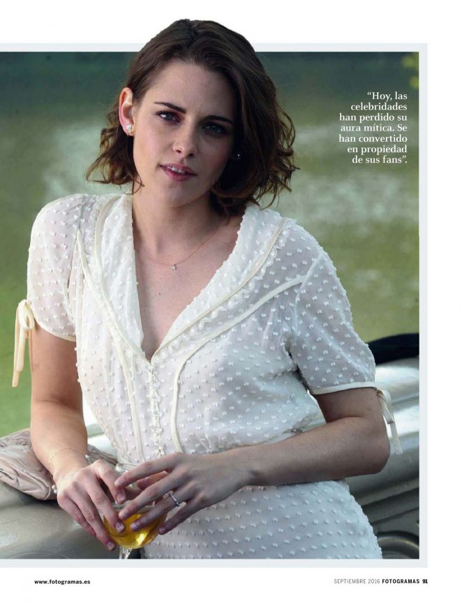 Kristen Stewart - Fotogramas Magazine (September 2016)