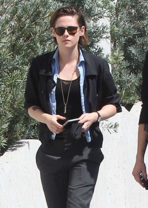 Kristen Stewart - Heading To Richard Glatzer Memorial Service in West Hollywood