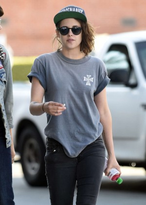 Kristen Stewart in Jeans out in Los Angeles