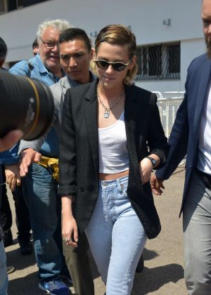 Kristen Stewart - Out and about in Cannes