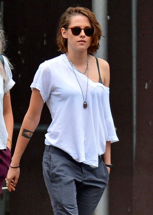 Kristen Stewart out and about in New York