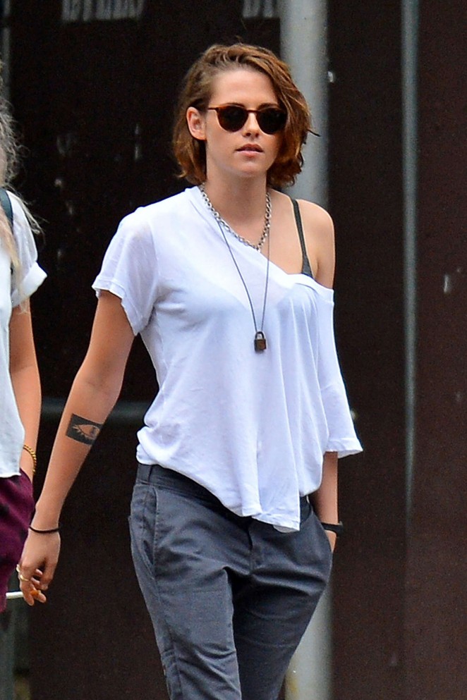 Kristen Stewart out and about in New York