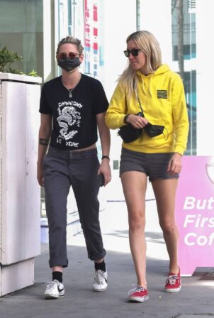 Kristen Stewart - With Dylan Meyer shopping together in West Hollywood
