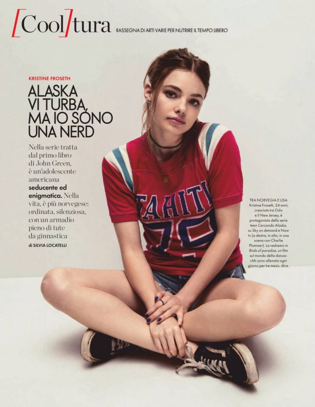 Kristine Froseth - Elle Italy Magazine (July 2020)