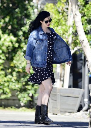 Krysten Ritter - Headed out to lunch at Belcampo in Los Angeles