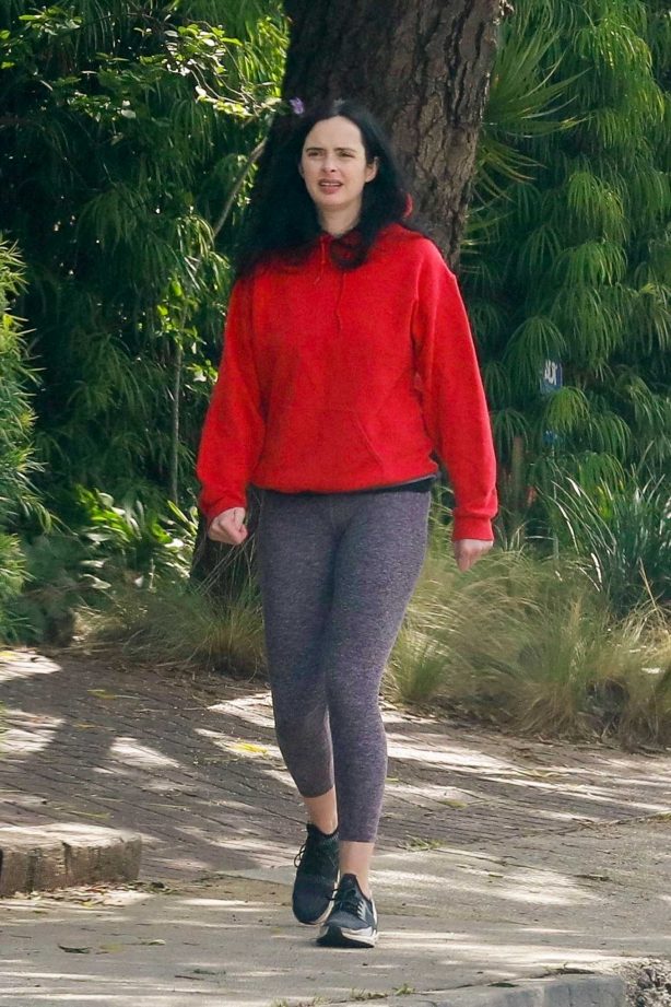 Krysten Ritter in Tights - Out in Los Angeles