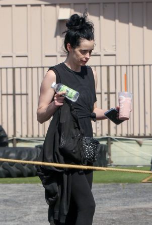 Krysten Ritter - Seen after her workout at a gym in Los Angeles