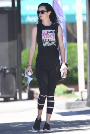 Krysten Ritter - Seen at the gym in Los Angeles