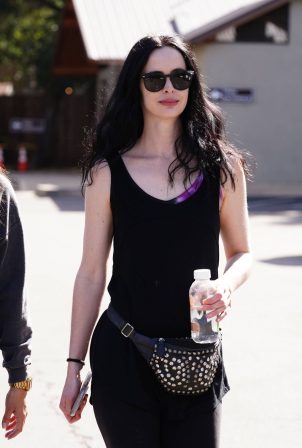 Krysten Ritter - With Fortune Feimster seen at Fryman Canyon in Studio City