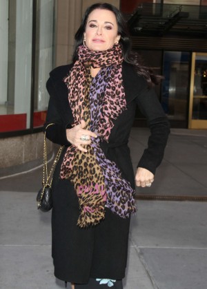 Kyle Richards at NBC's Today Show in New York