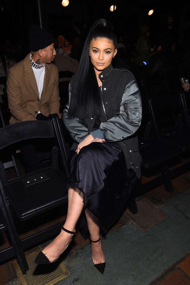 Kylie Jenner - Alexander Wang 2016 Fashion Show in NYC