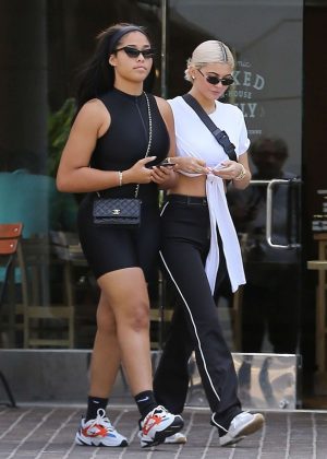 Kylie Jenner and Jordyn Woods - Shopping in Los Angeles