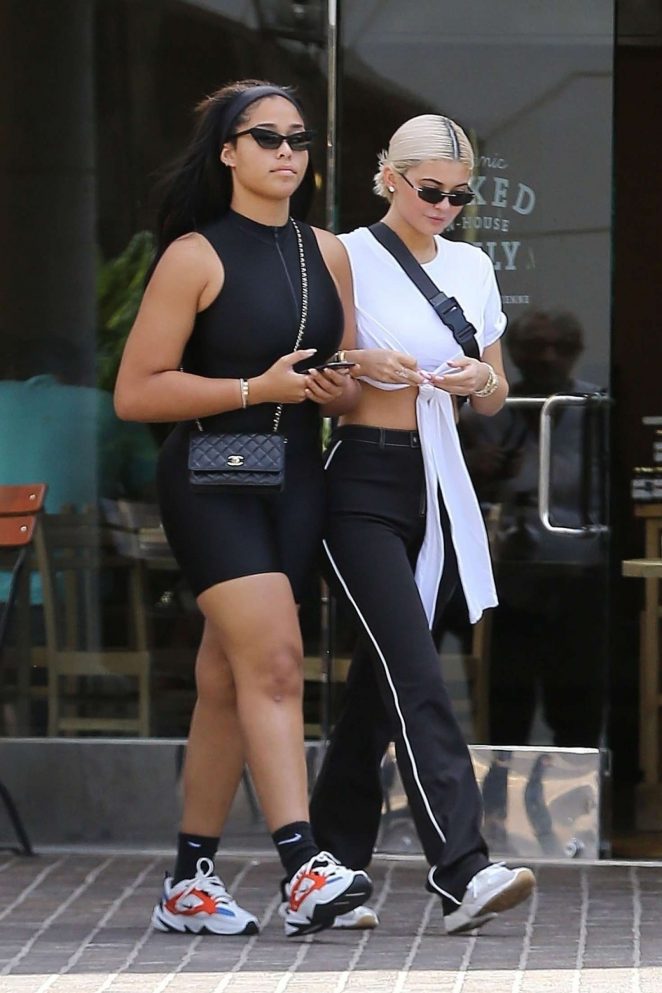 Kylie Jenner and Jordyn Woods - Shopping in Los Angeles