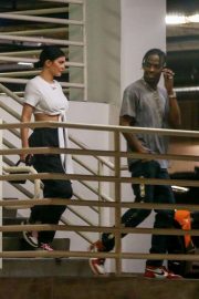 Kylie Jenner and Travis Scott go for some night shopping in Beverly Hills