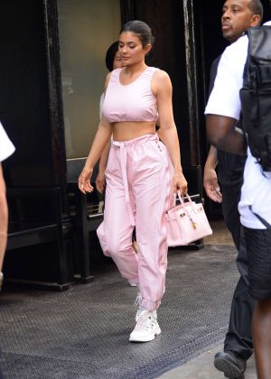 Kylie Jenner and Travis Scott - Shopping at the Chrome Hearts in New York City