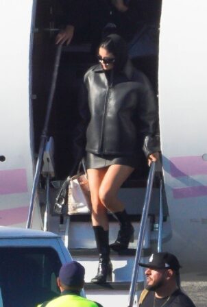 Kylie Jenner - Arrives at LAX