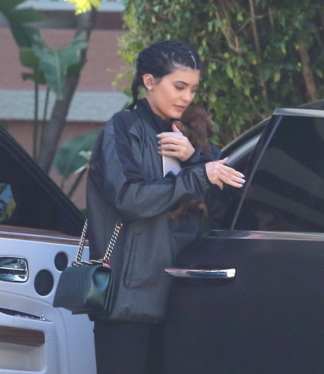 Kylie Jenner - Arrives at the Beverly Hills Hotel