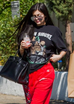 Kylie Jenner at Blue Table in Los Angeles