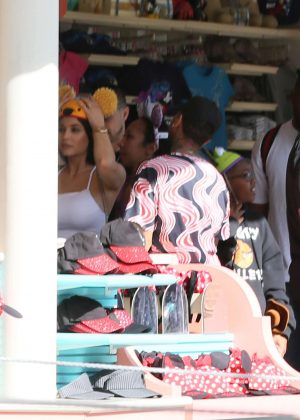 Kylie Jenner at Disneyland in Anaheim