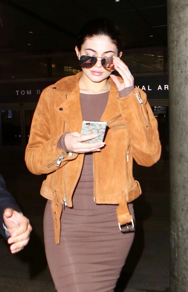 Kylie Jenner at LAX Airport in Los Angeles